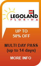 LEGOLAND MULTI DAY TICKET FLORIDA & KENNEDY SPACE CENTER