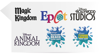 Walt Disney World Resort - 4 Themeparks + 2 WaterParks