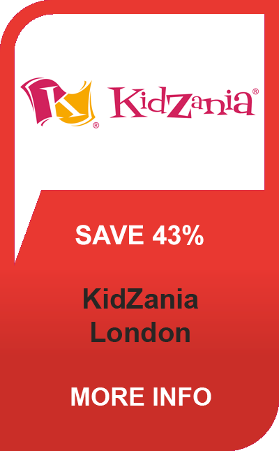 KidZania London 43% Off